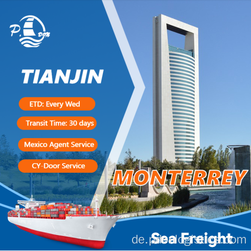 Versand von Tianjin nach Monterrey